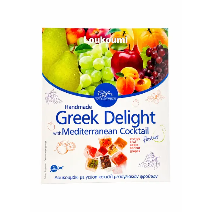 Elli Loukoumi met Mediterrane Vruchten 250 gr - Afbeelding 1