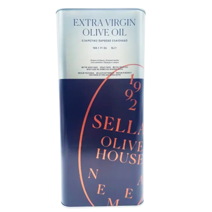 Sellas Nemea Peloponnesos Extra Vierge Olijfolie 5 lit - Afbeelding 1