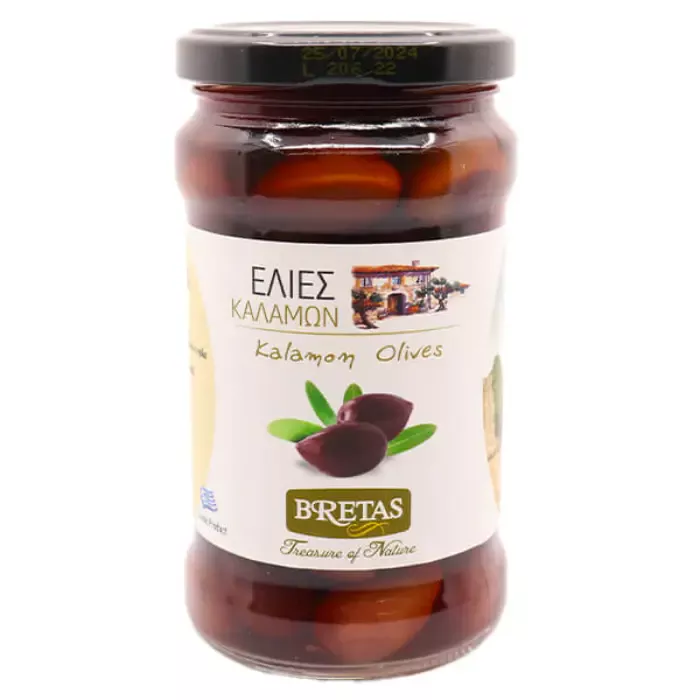 Bretas Kalamata olijven 314 gr - Afbeelding 1