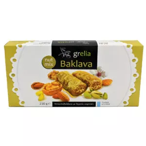 Elli Baklava met honing & pistache 210 gr - Afbeelding 1