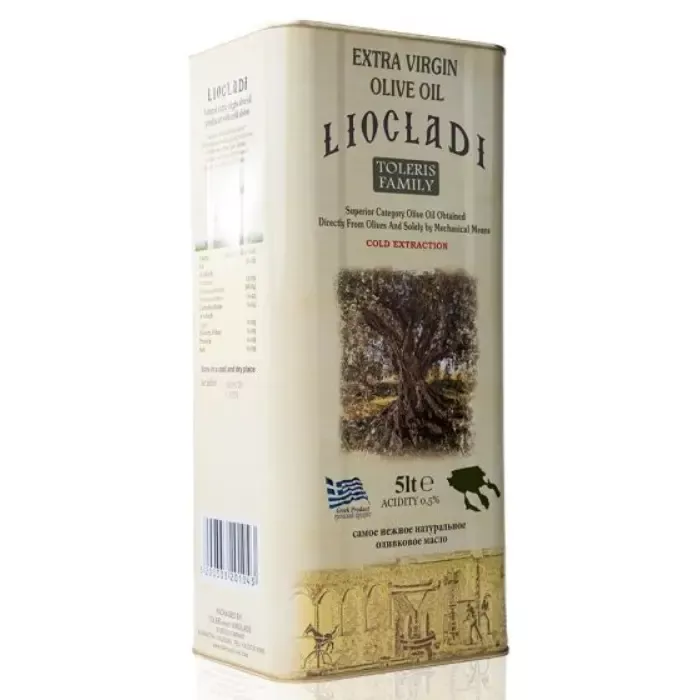 Liokladi Extra Virgin Olijfolie 5 lit - Afbeelding 1