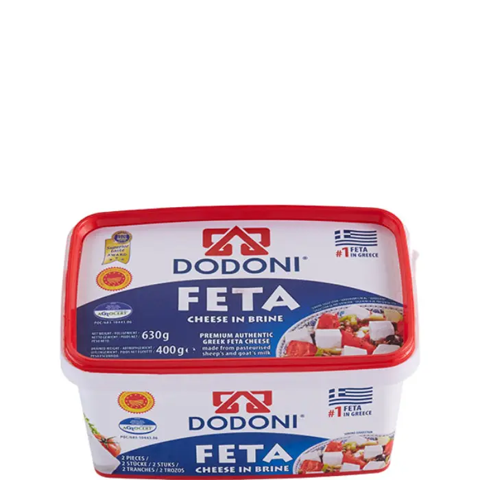 Dodoni feta 400 gr Dodoni Feta in wei 1 kg - Afbeelding 1