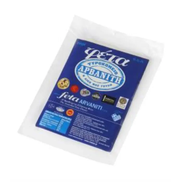 Feta 150 gr Arvanitis Feta P.D.O. vacuum 200 gr - Afbeelding 1