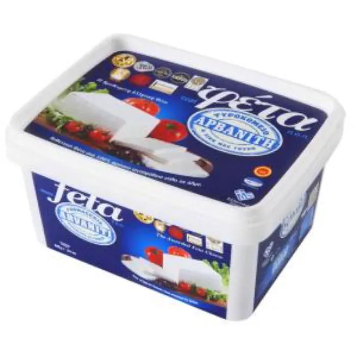Feta 400 Arvanitis Feta P.D.O. in de wei 900 gr - Afbeelding 1