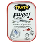 Trata Gavros (ansjovis) Aigeou pikant in plantaardige olie 100 gr