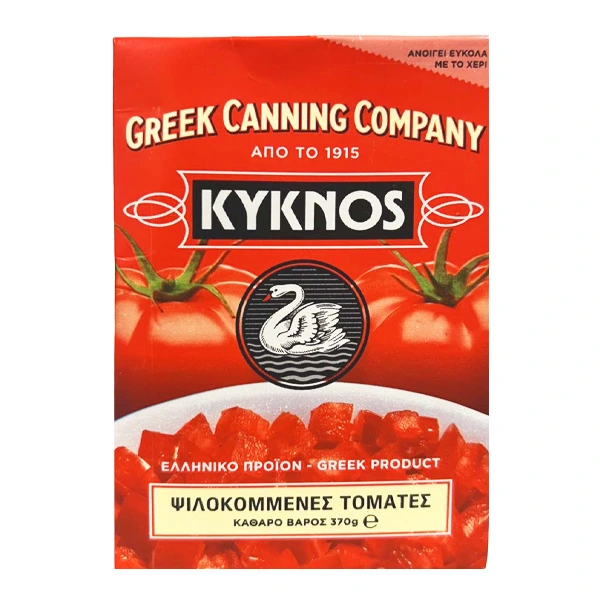 kyknos tomatensaus 370 gr Kyknos Tomatensaus 11% 370 gr - Afbeelding 1