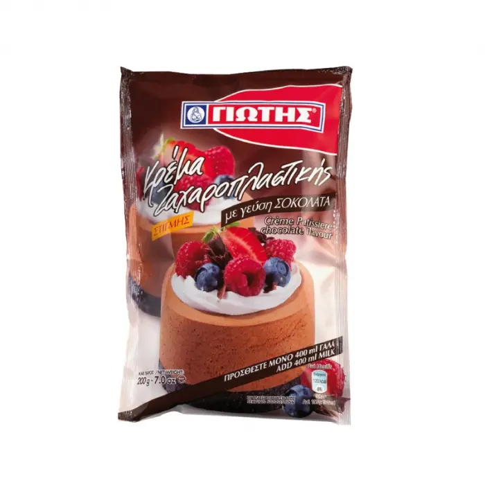 Jiotis Patisserie Chocolade (1) Jiotis Crème Patisserie Chocolade 117 gr - Afbeelding 1